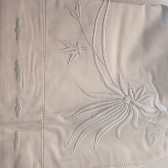 Ralph Lauren KING Islesboro Hillsboro Shams MSRP $430 Cream - Picture 4 of 14
